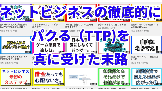 ネットビジネスで 徹底的にパクれ Ttp を鵜呑みにするバカ ナベヤンのブログ